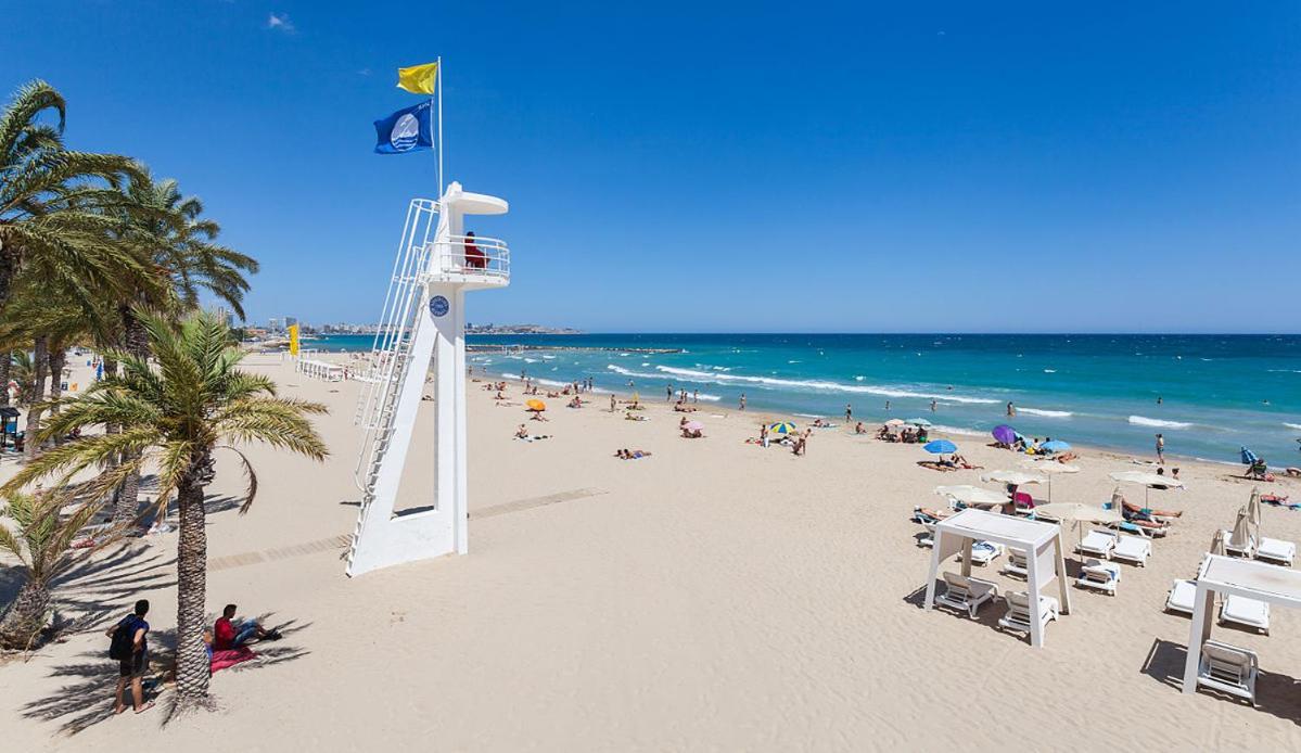 1 Min A Pie Playa San Juan - Increibles Vistas Al Mar - 4 Habs - Gran Terraza - Urbanizacion Con Piscina Padel Y Tenis Alicante Kültér fotó