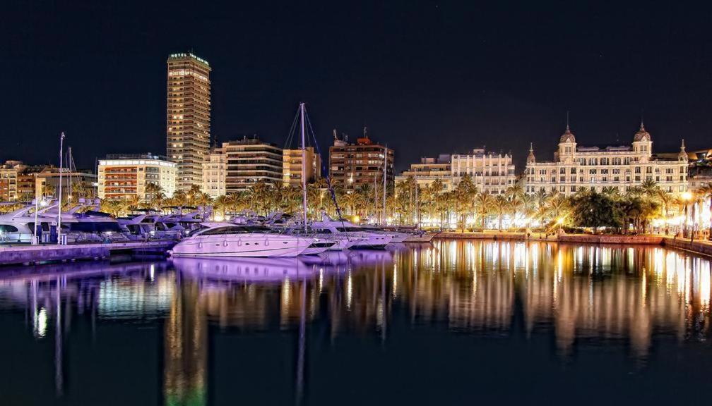 1 Min A Pie Playa San Juan - Increibles Vistas Al Mar - 4 Habs - Gran Terraza - Urbanizacion Con Piscina Padel Y Tenis Alicante Kültér fotó