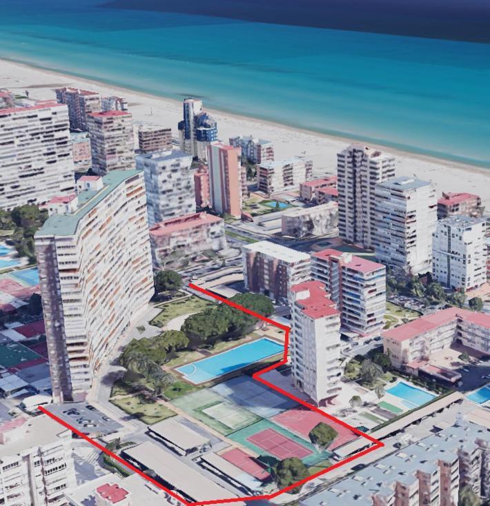 1 Min A Pie Playa San Juan - Increibles Vistas Al Mar - 4 Habs - Gran Terraza - Urbanizacion Con Piscina Padel Y Tenis Alicante Kültér fotó
